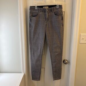 Democracy Size 8 Plaid Jeans
